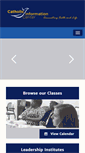 Mobile Screenshot of catholicinformationcenter.org